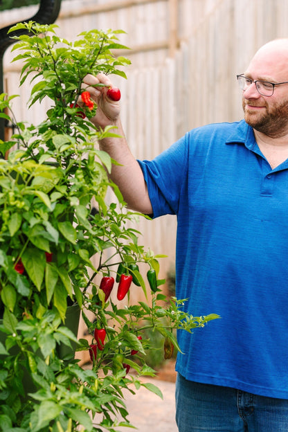 5 Tier GreenStalk Garden Original Vertical Planter - Basic Texture