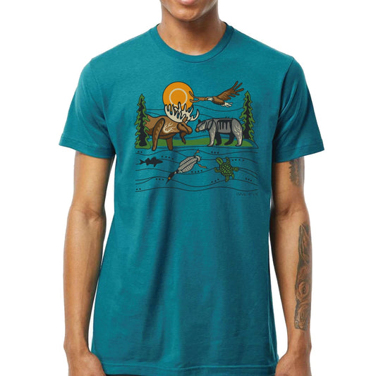 T-Shirt All My Relatives (Indinawemaaganidag) Color