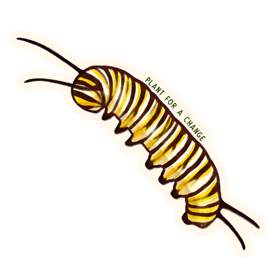 Monarch Caterpillar Vinyl/Waterproof/UV Resistant